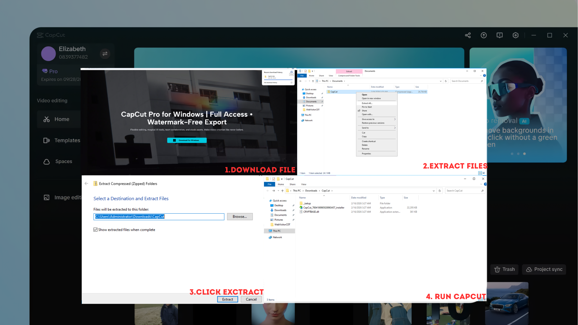CapCut - How to install